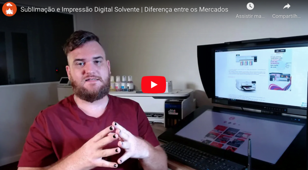 Sublimação e Impressão Digital